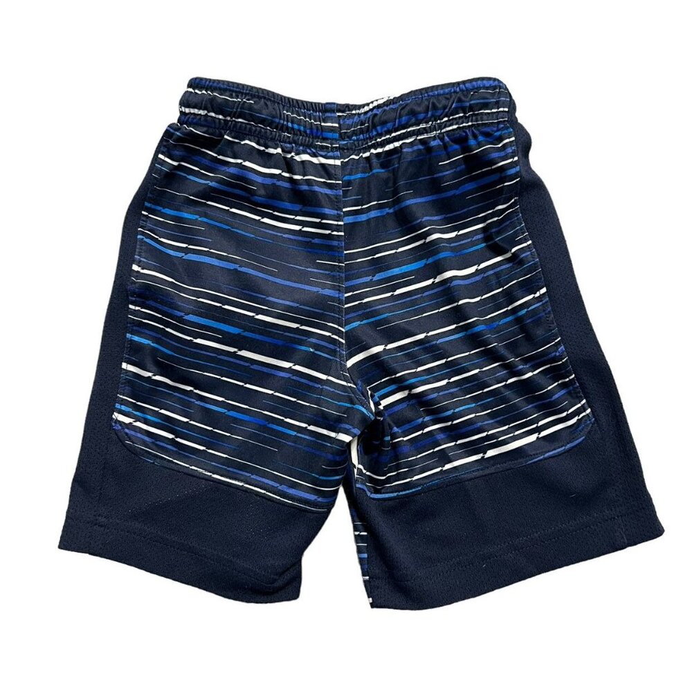 Nike Sz 5 Blue Navy & White Athletic Shorts - Picture 2 of 4